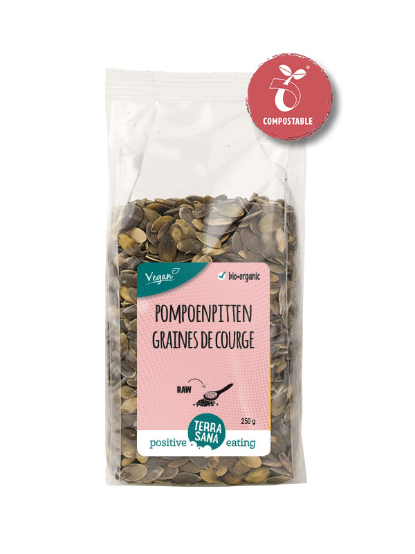 Terrasana RAW Pompoenpitten bio 250g