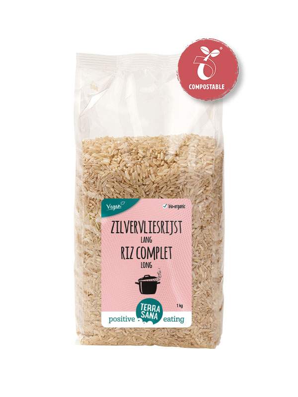 Terrasana Rijst lang zilvervliesrijst bio 1kg