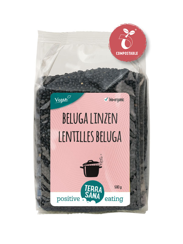 Terrasana Linzen beluga bio 500g
