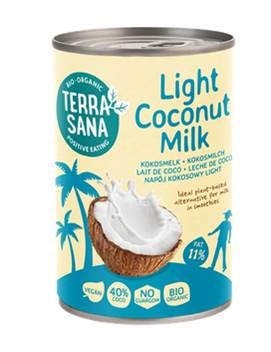 Terrasana Kokosmelk light bio 400ml