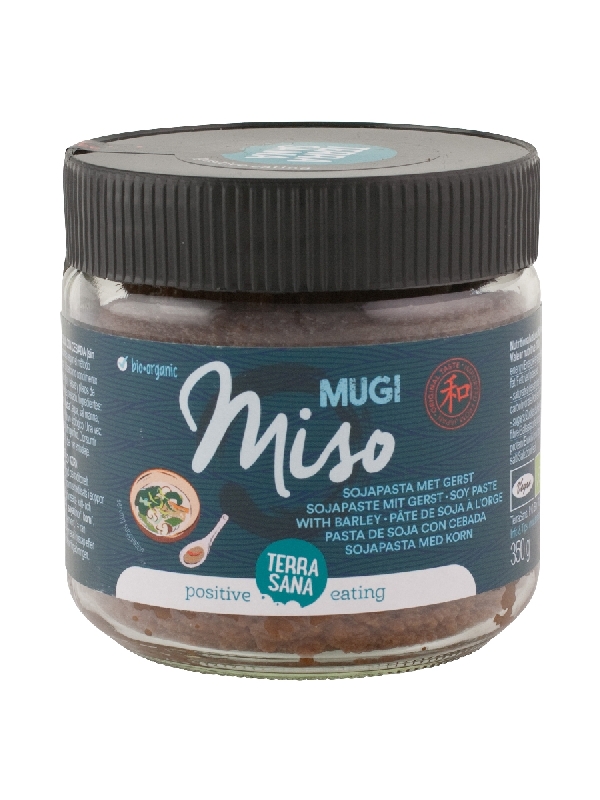 Terrasana Mugi miso ongepasteuriseerd bio 350g