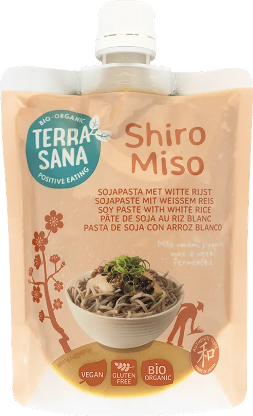 Terrasana Shiro miso gepasteuriseerd bio 250g