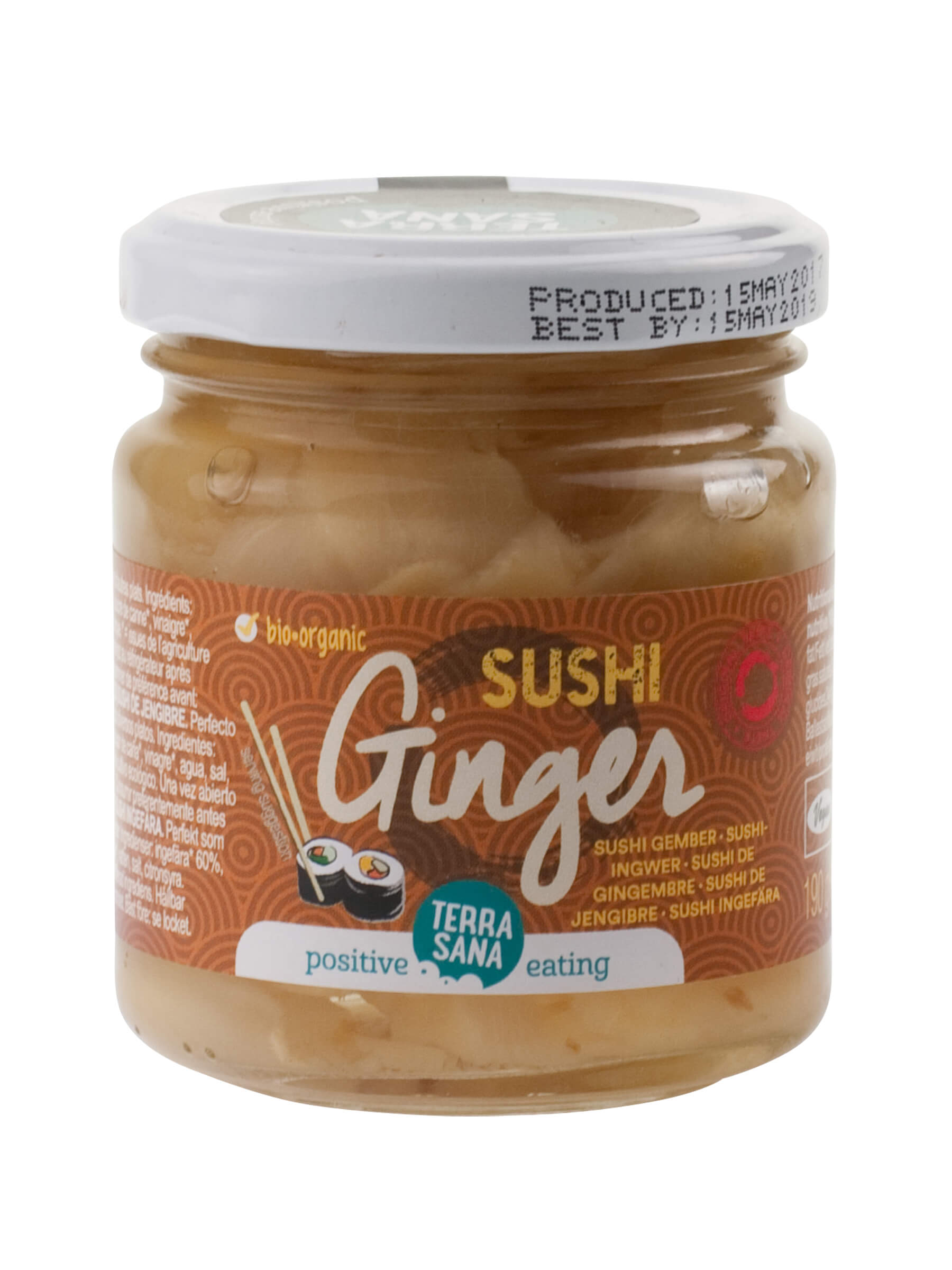 Terrasana Sushi gember bio 190g