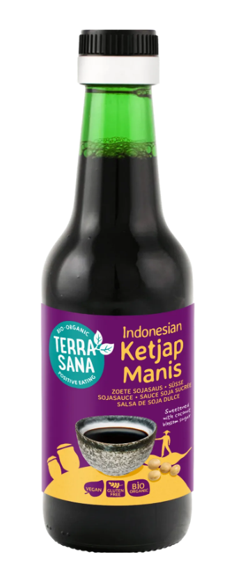 Terrasana Ketjap manis bio 250ml