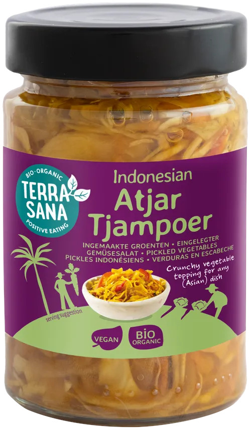 Terrasana Indonesische Atjar tjampoer bio 300g