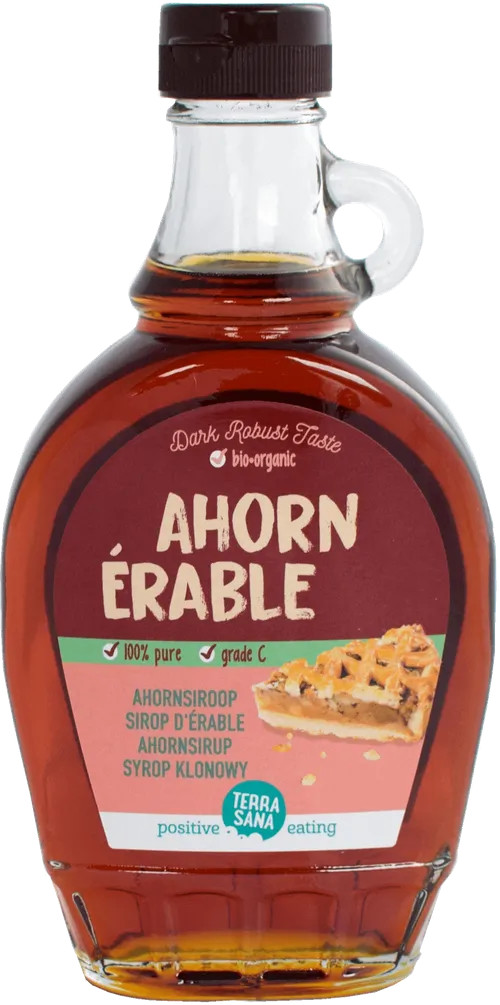 Terrasana Ahornsiroop 100% graad C bio 250ml
