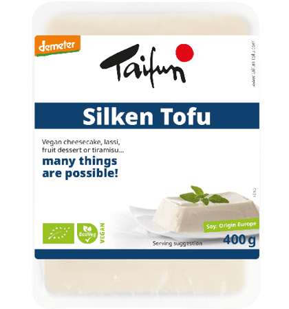 Taifun Zijdentofu natuur demeter 400g
