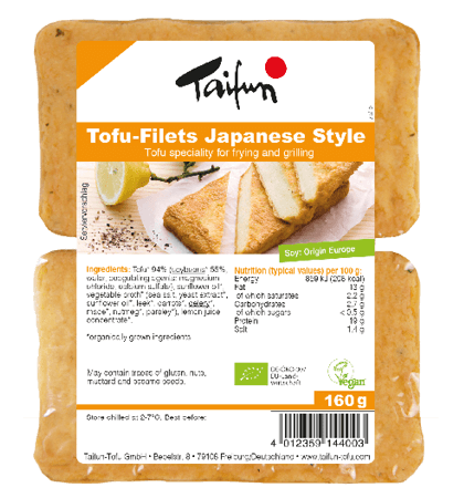 Taifun Tofu burger japans bio 160g