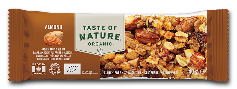 Taste of Nature Almond glutenvrij bio 40g