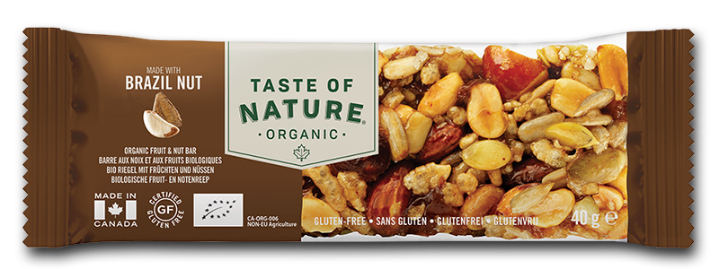 Taste of Nature Brazil nut glutenvrij bio 40g