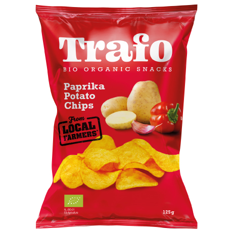 Trafo Chips paprika bio 125g