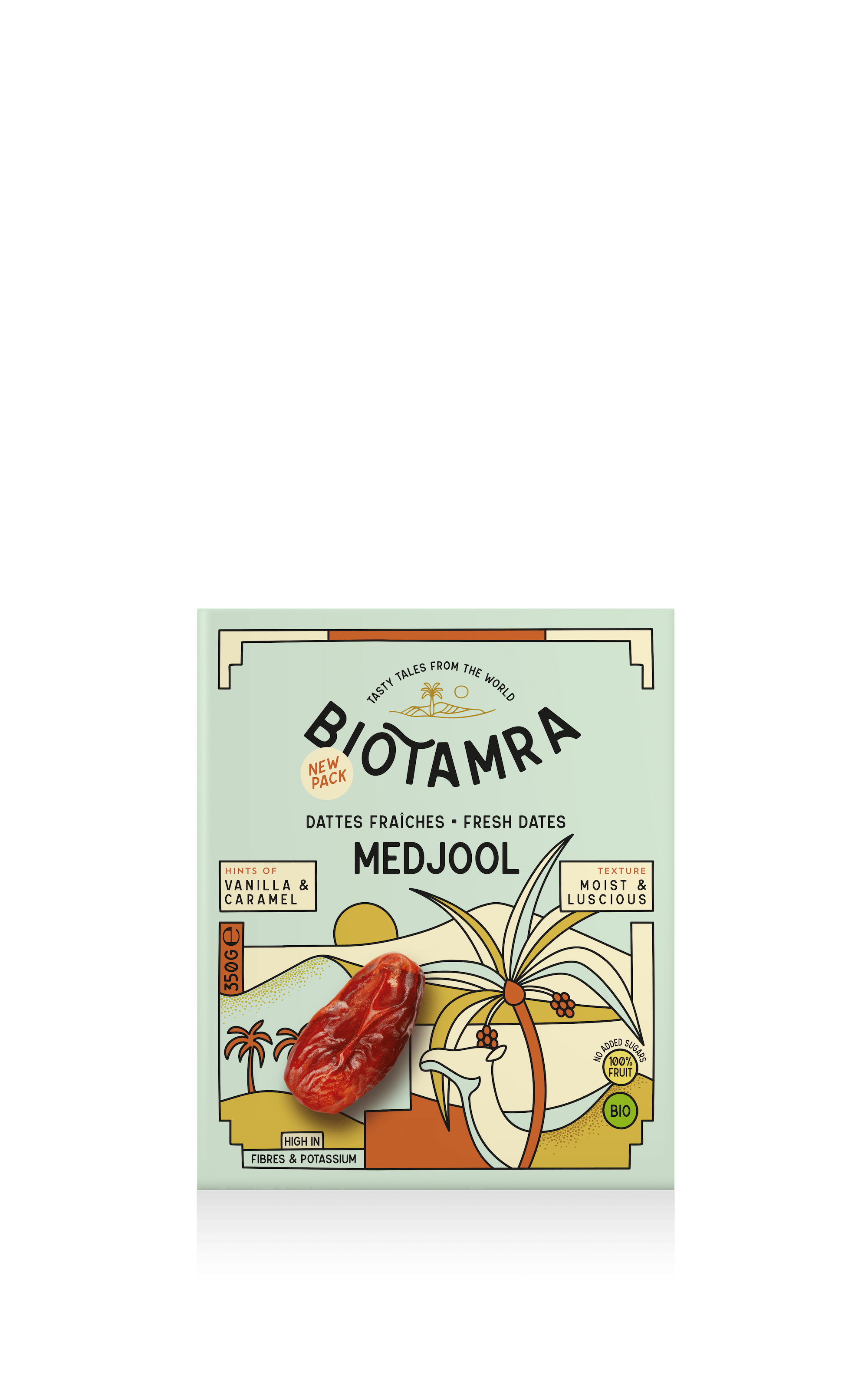 BioTamra Datte MEDJOOL large fraiche VRAC 5kg 5KG BIO