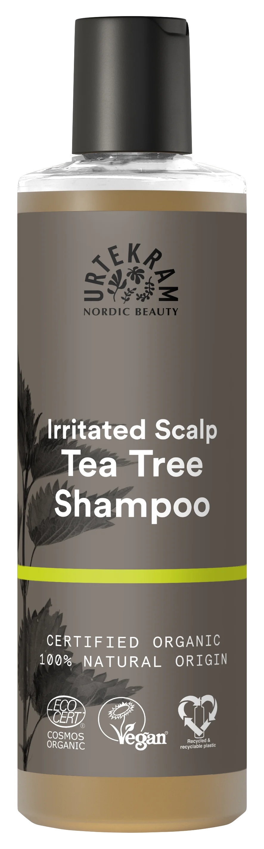 Urtekram Shampoo tea tree geïrriteerde hoofdhuid 250ml