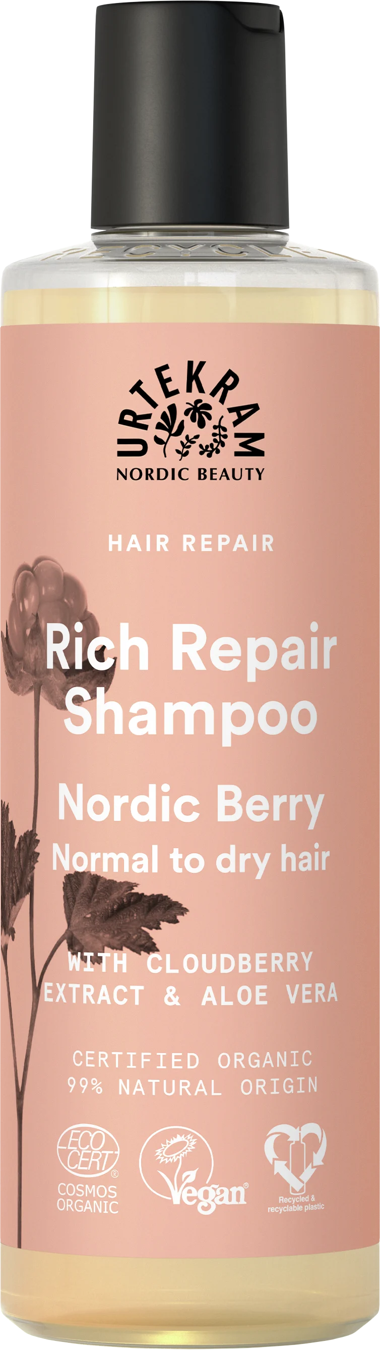 Urtekram Shampoo nordic berry herstellend 250ml