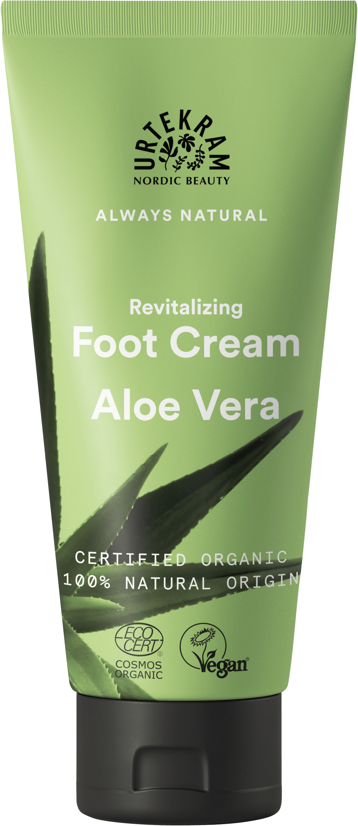 Urtekram Voetcrème aloe vera revitaliserend 100ml