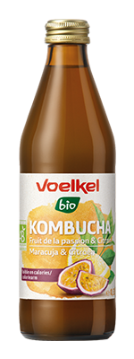 Voelkel Kombucha passievrucht & citroen bio 330ml
