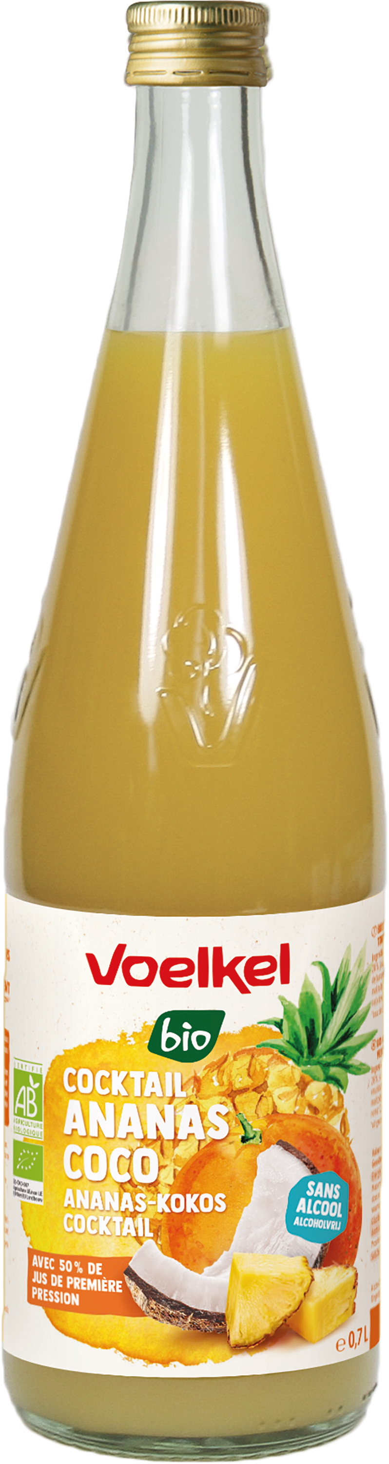 Voelkel Ananas kokos cocktail bio 700ml