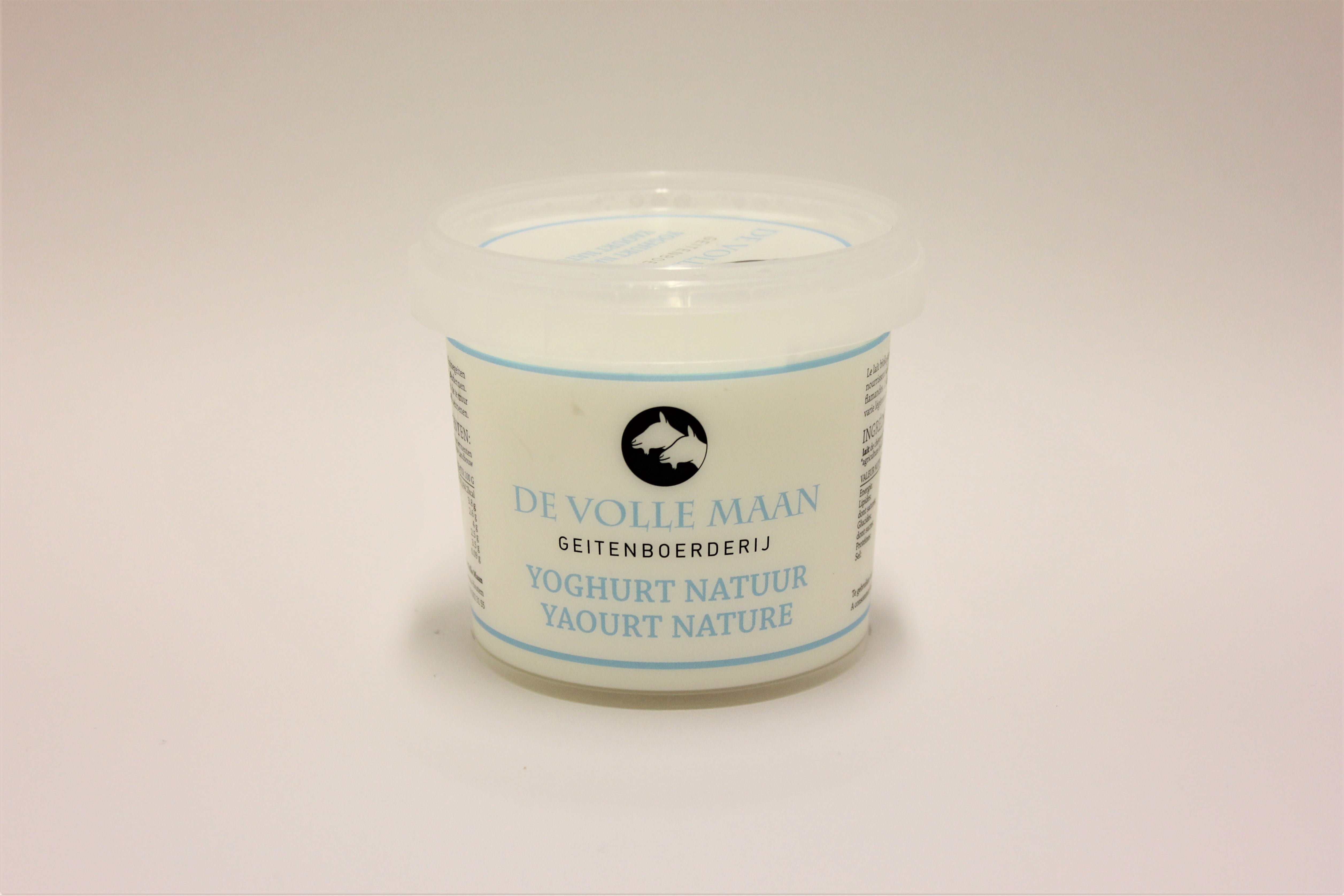 De Volle Maan Geitenyoghurt natuur bio 350g