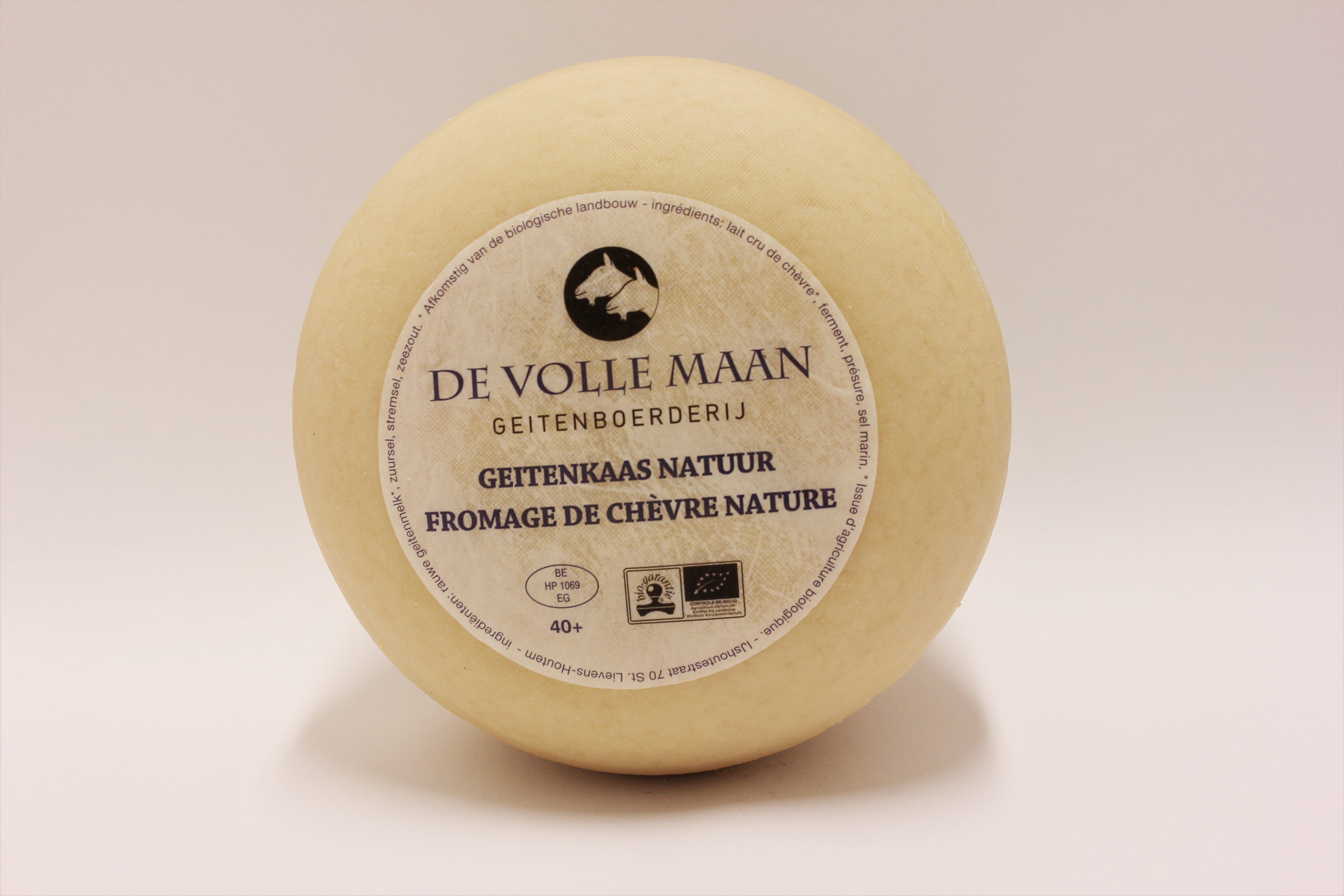 De Volle Maan Geitenkaas natuur bio 2.5kg