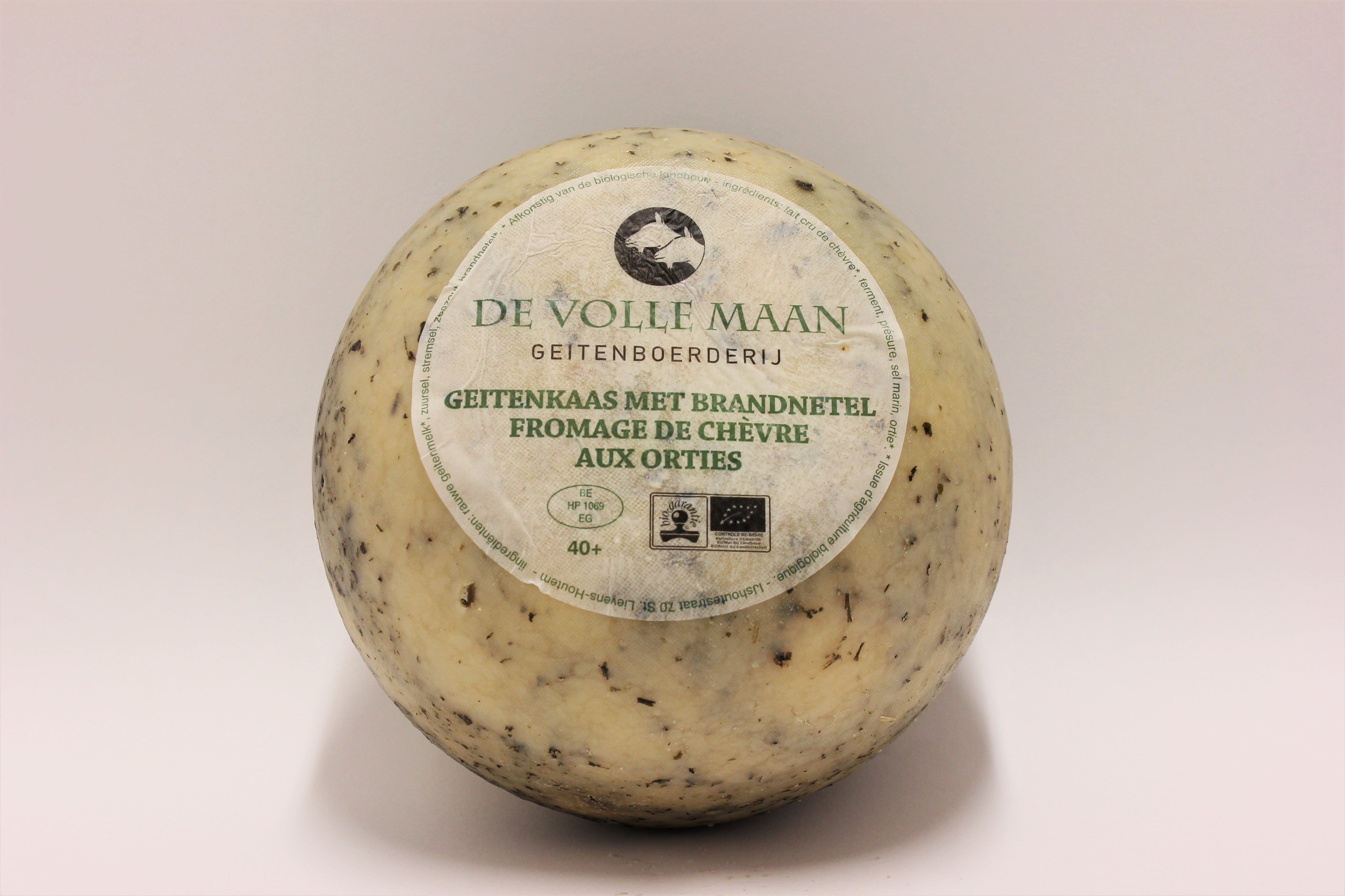 De Volle Maan Geitenkaas brandnetel bio 2.5kg