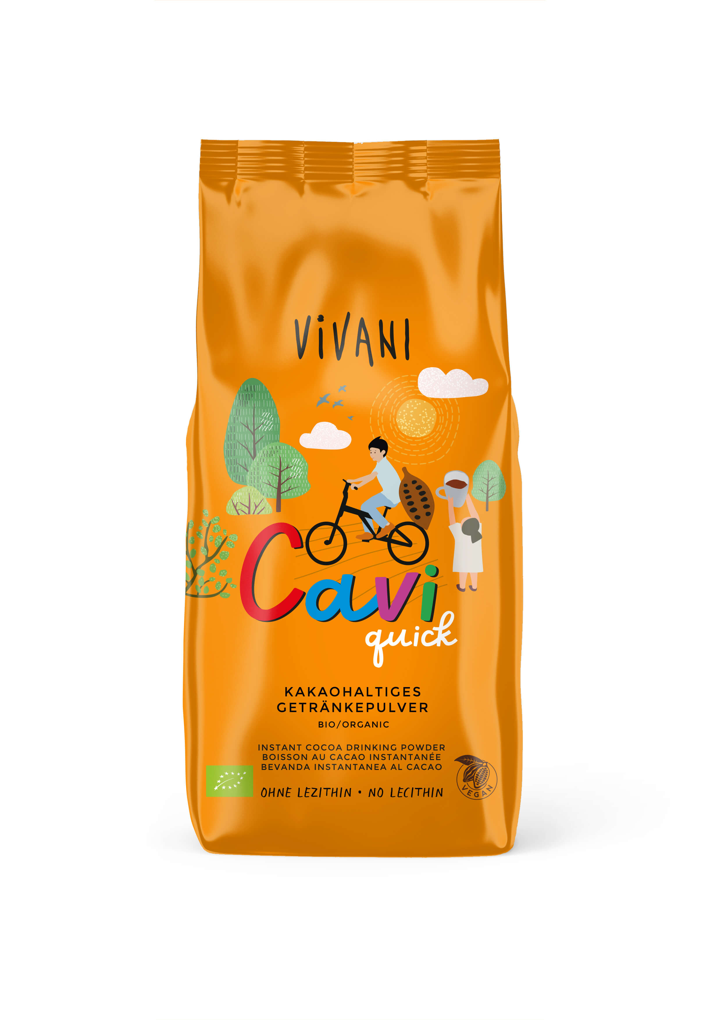 Vivani Cavi quick cacao drink instant bio 400g