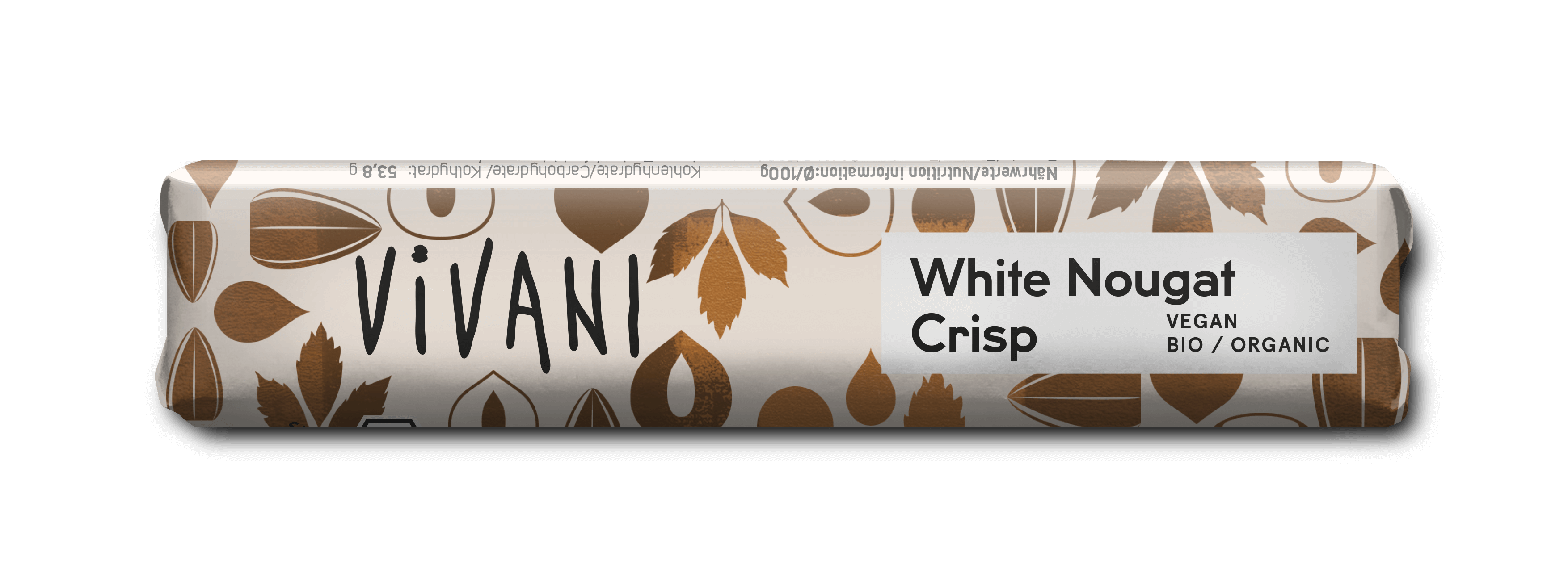 Vivani White nougat crisp reep bio 35g