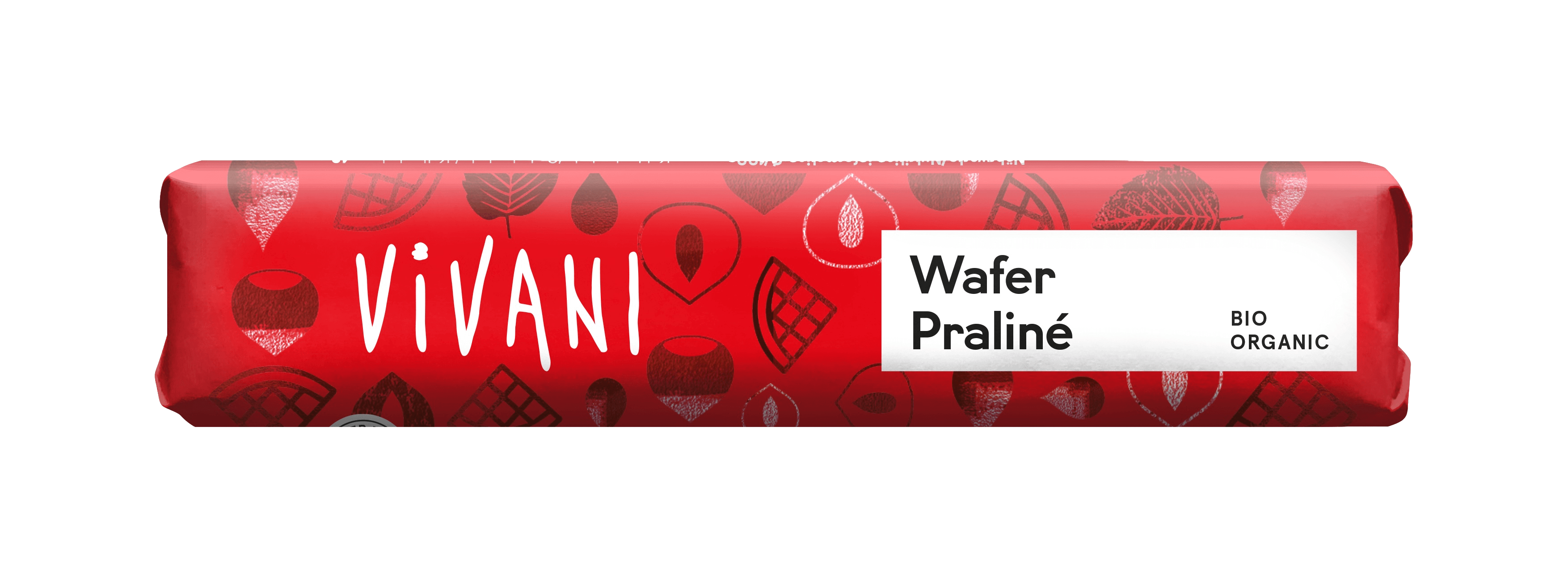 Vivani Wafer praliné reep bio 40g