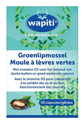 Wapiti Mosselextract 30st (groenlip) PL1835/4