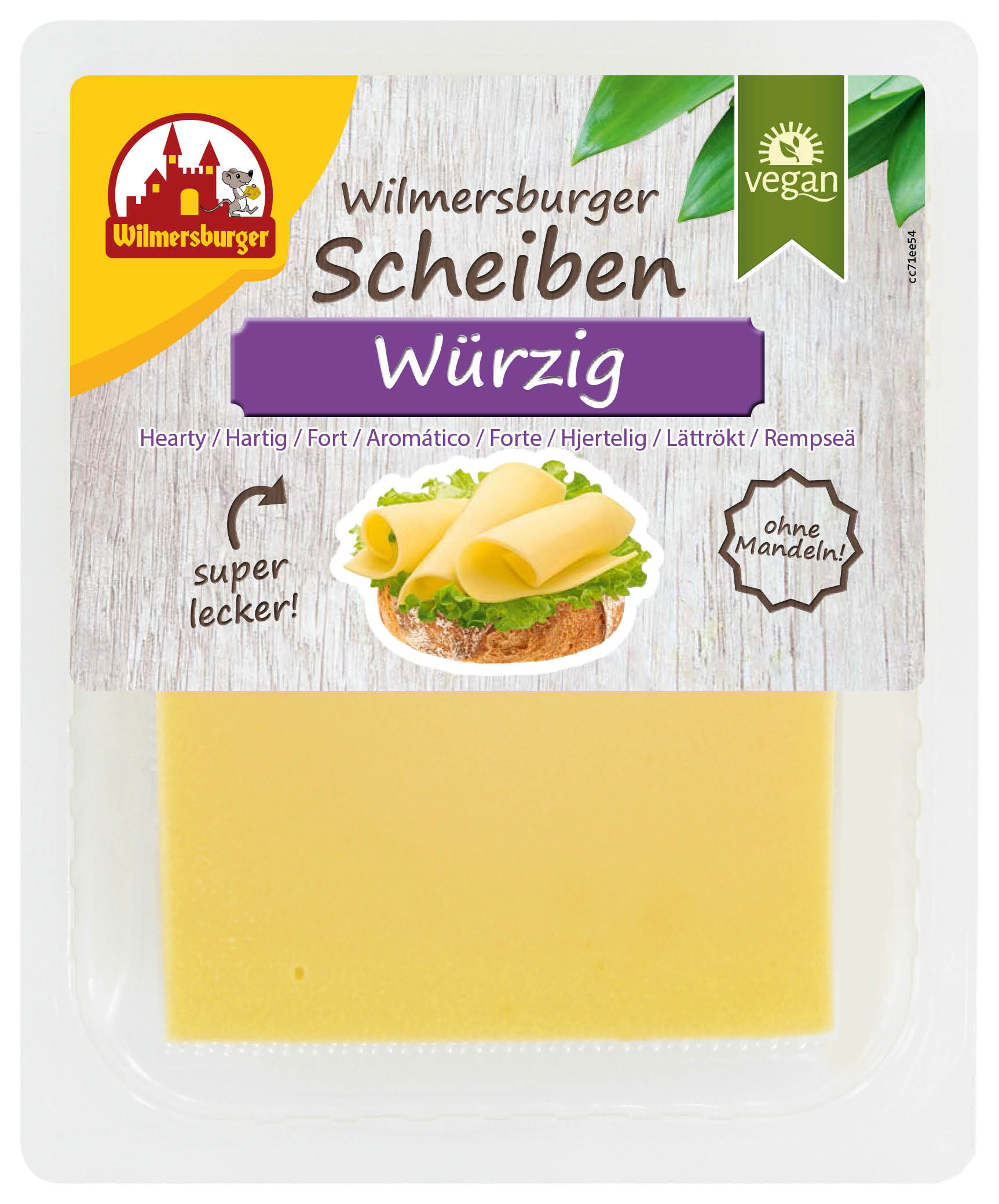Wilmersburger sneetjes hartig glutenvrij 150g
