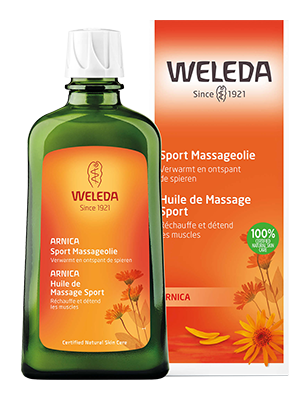 Weleda Arnica sport massageolie 200ml