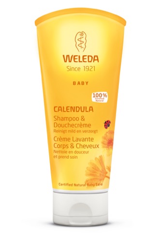 Weleda Baby calendula haar-& bodyshampoo 200ml
