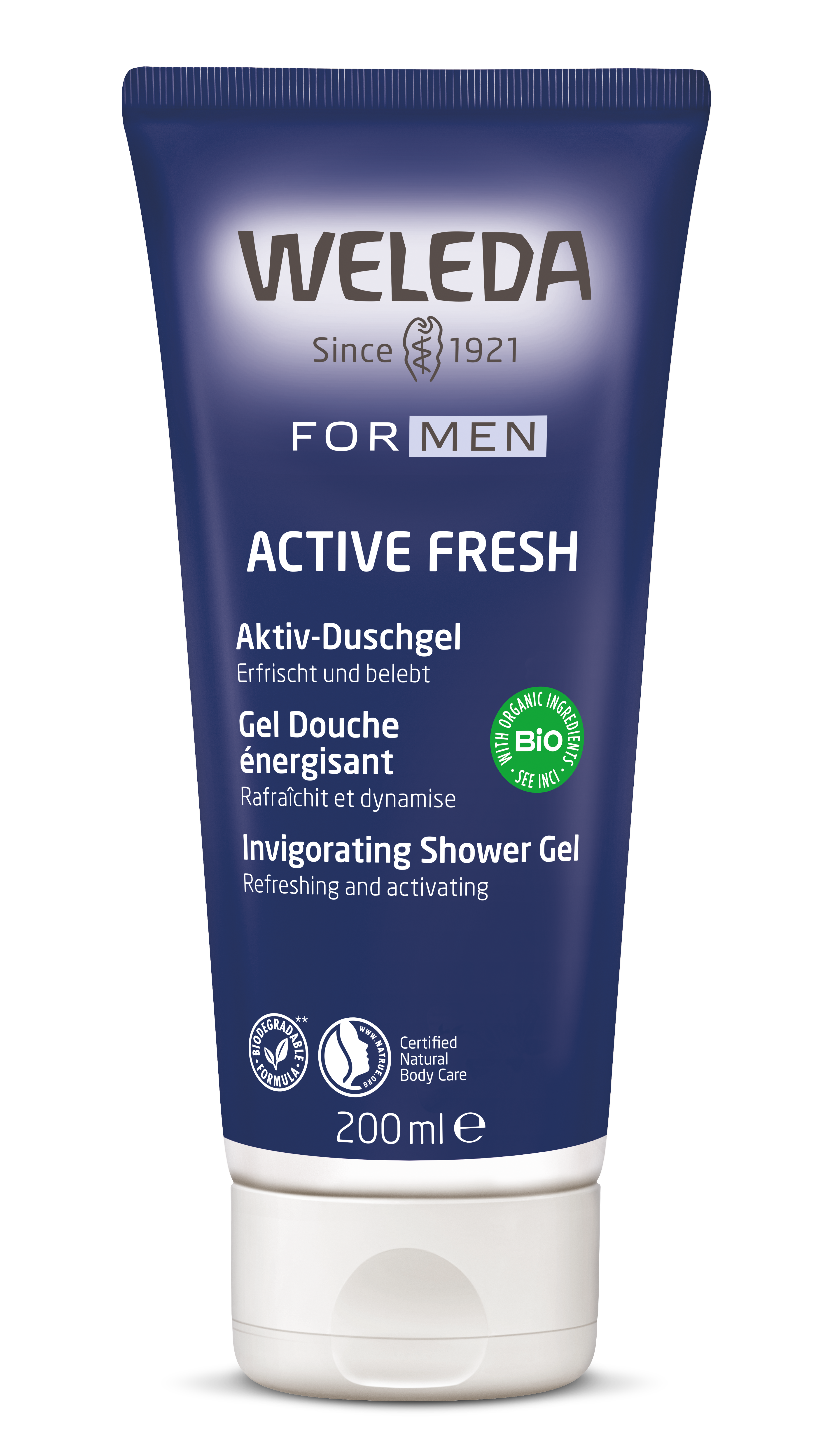 Weleda Activerende douchegel voor de man 200ml