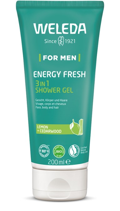 Weleda Douchegel Men energy fresh 3in1 200ml