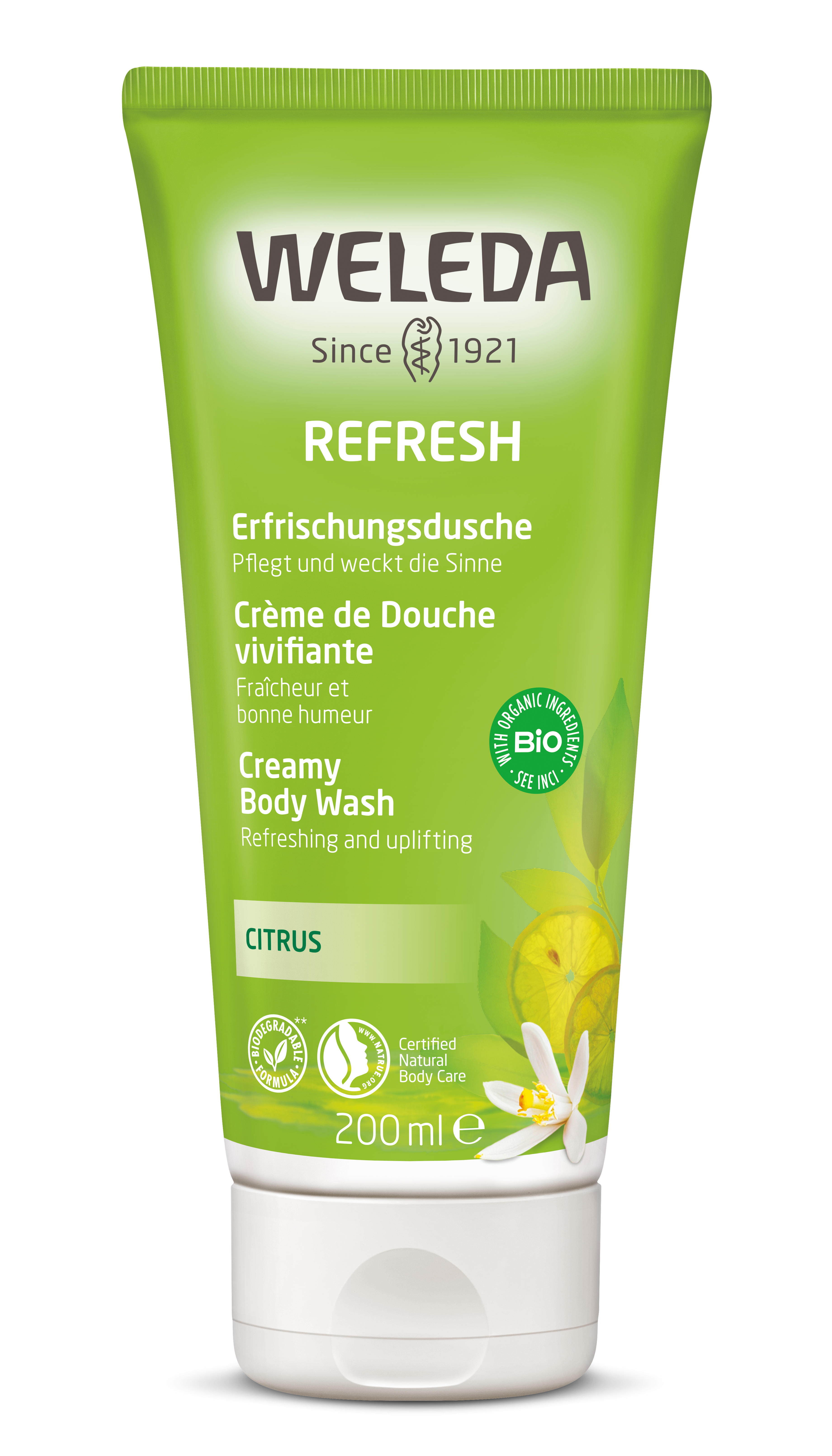 Weleda Citrus refresh douchecrème 200ml