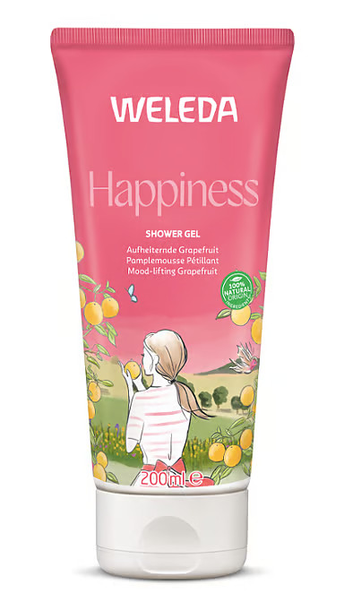 Weleda Happiness douchegel grapefruit 200ml