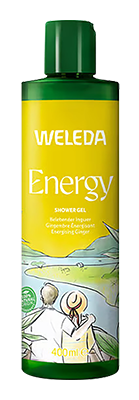 Weleda Energy douchegel gember 400ml