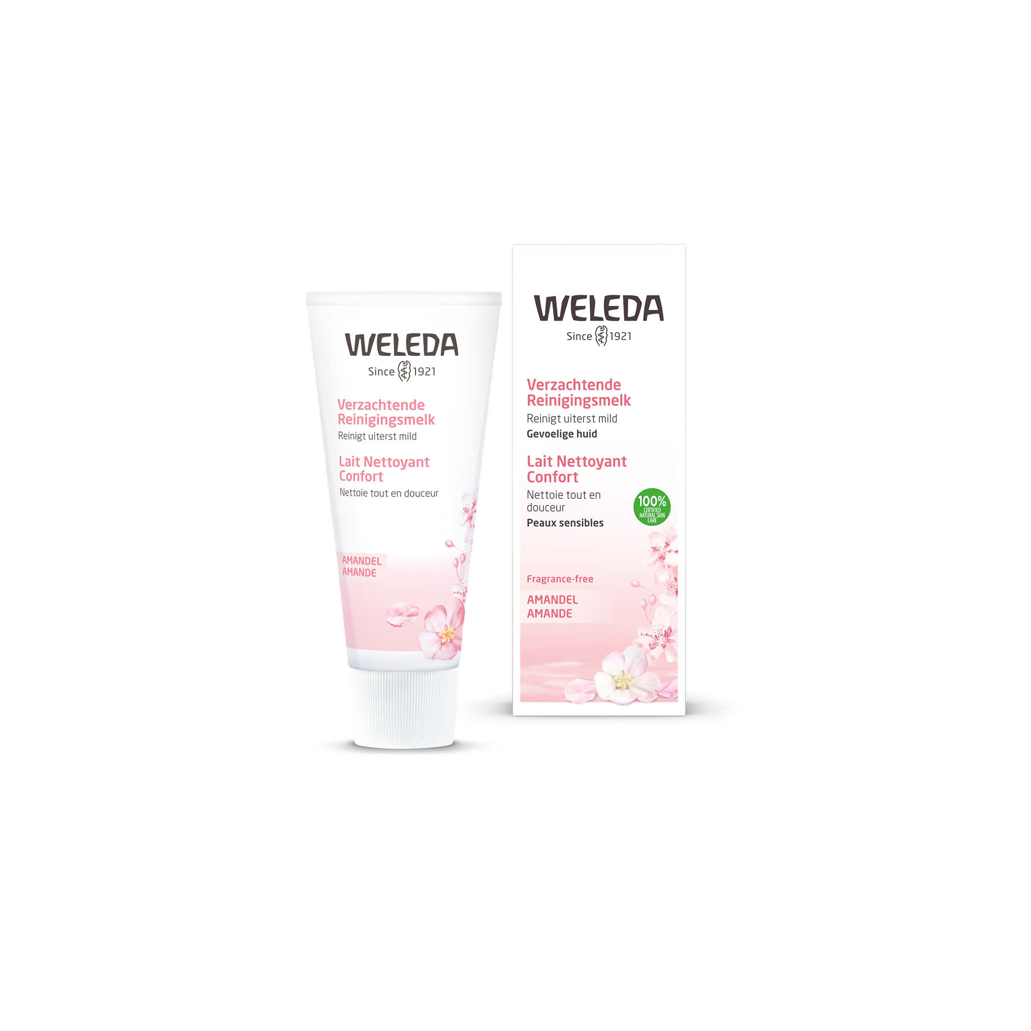 Weleda Amandel reinigingsmelk 75ml