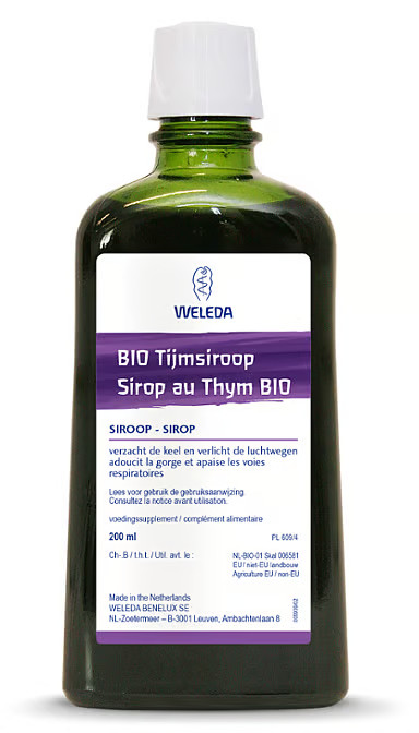 Weleda Tijm siroop bio 200ml PL609/4