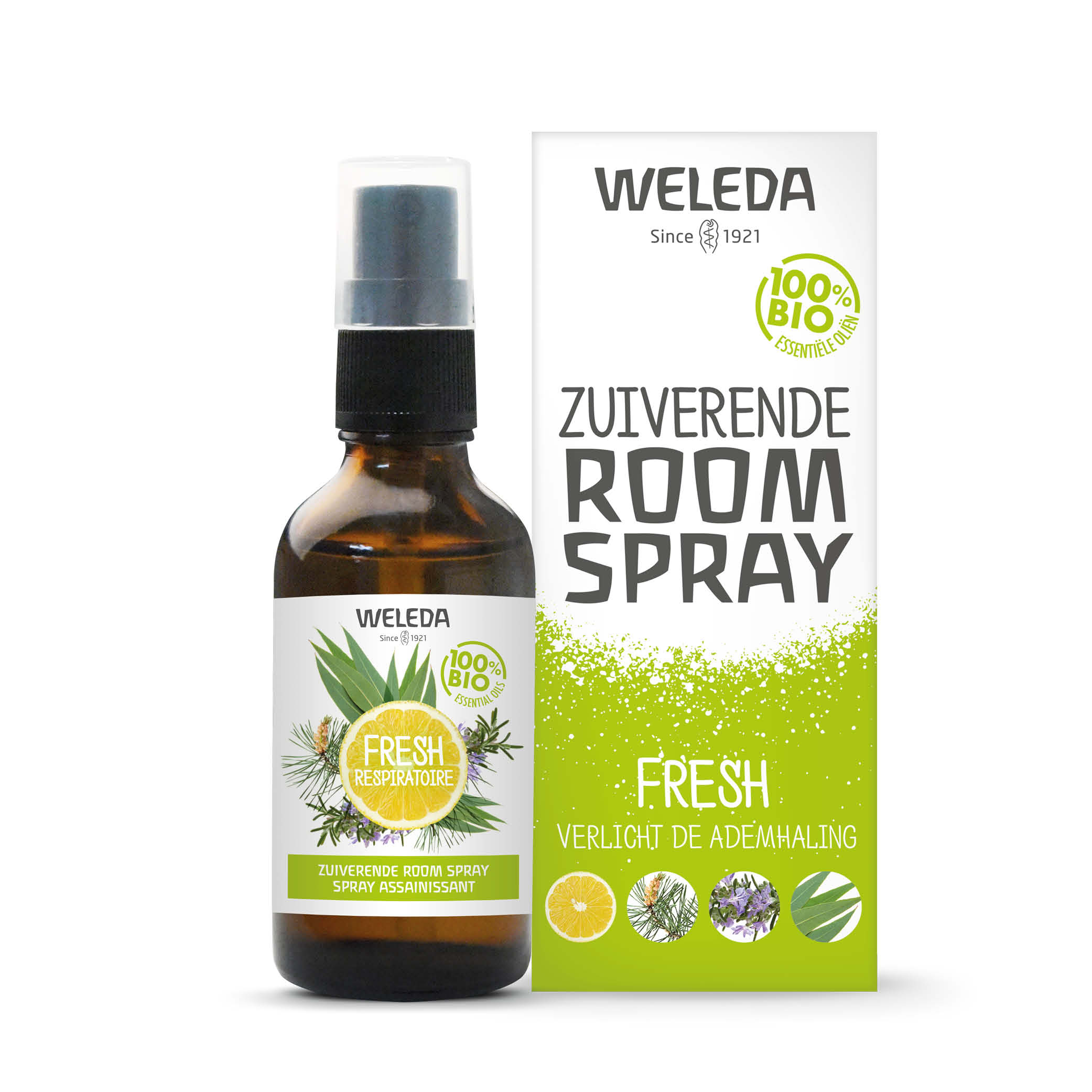 Weleda Zuiverende roomspray fresh 50ml