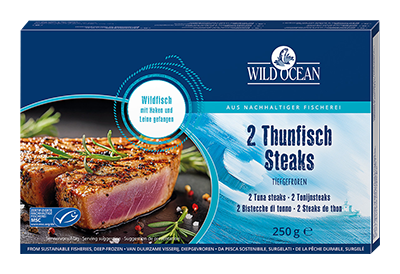 Wild Ocean Tonijnsteaks msc 250g