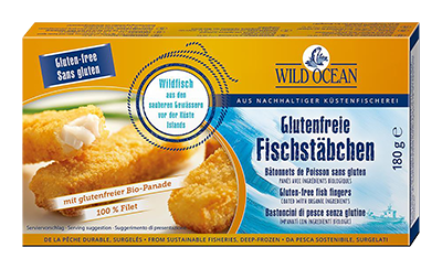 Wild Ocean Glutenvrije vissticks 180g