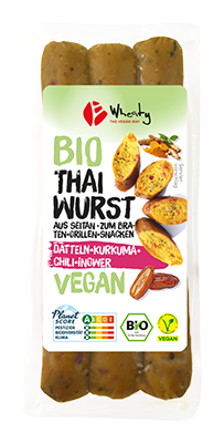 Wheaty Thai worst vegan bio 120g