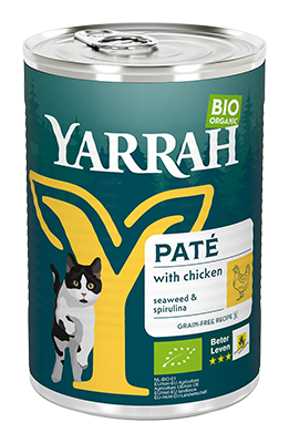 Yarrah Kat paté kip bio 400g