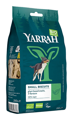 Yarrah Hond koekjes vegan bio 250g