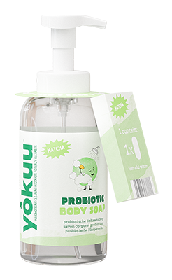 Yokuu Lichaamszeep - startkit matcha (1parel + 1spray)