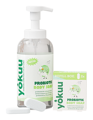 Yokuu Lichaamszeep - refill matcha (2parels)