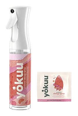 Yokuu Allergenenspray voor Huisdieren Startkit (1 parel + 1 spray)