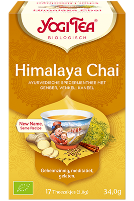 Yogi thee Himalaya chai bio 17 builtjes
