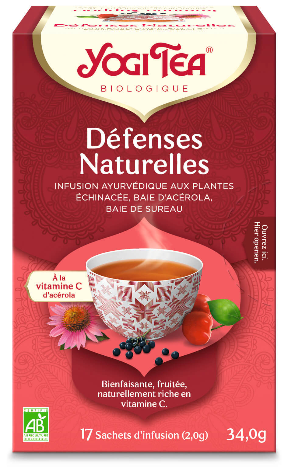 Yogi thee Immune support bio 17 builtjes