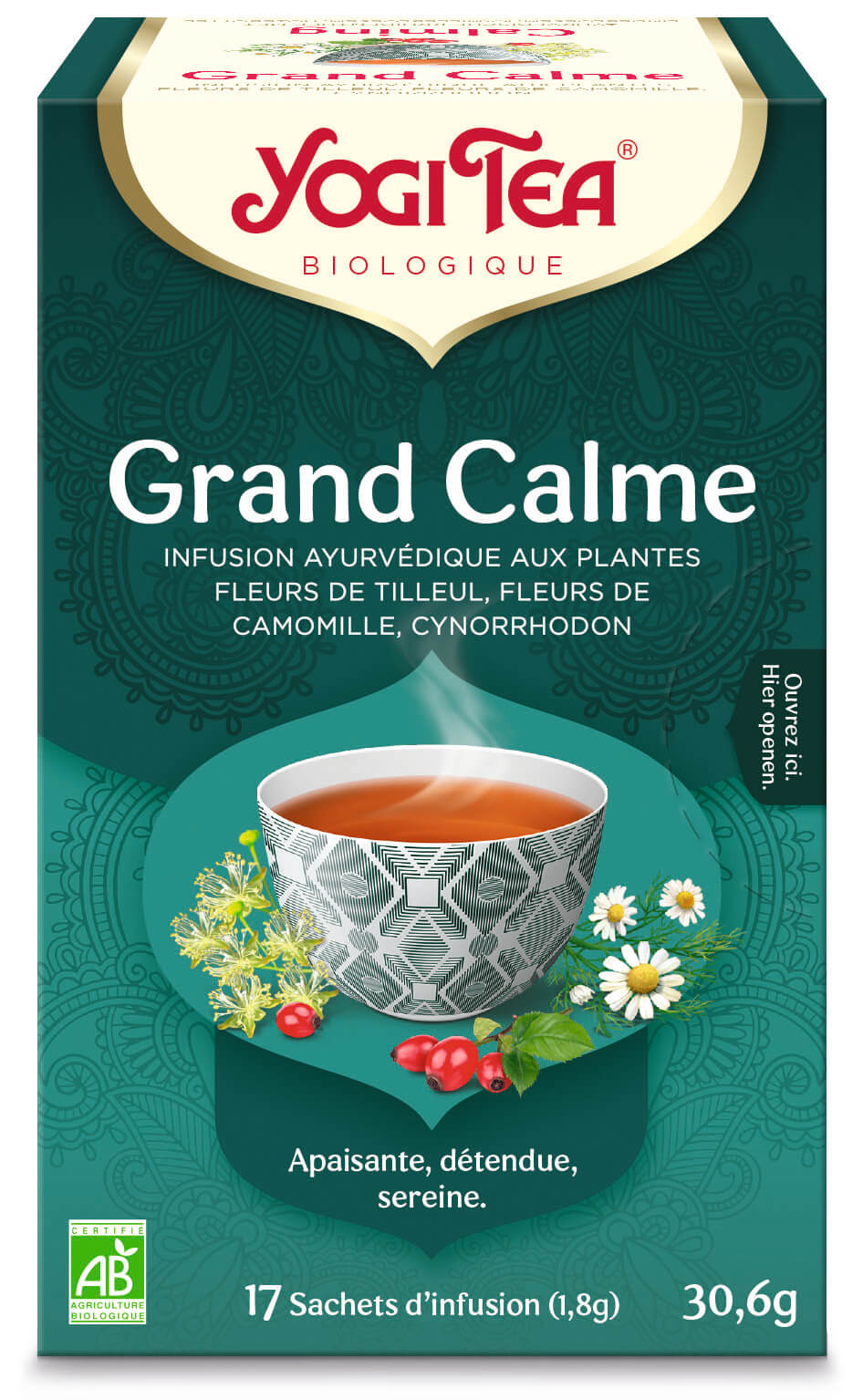 Yogi thee Calming bio 17 builtjes